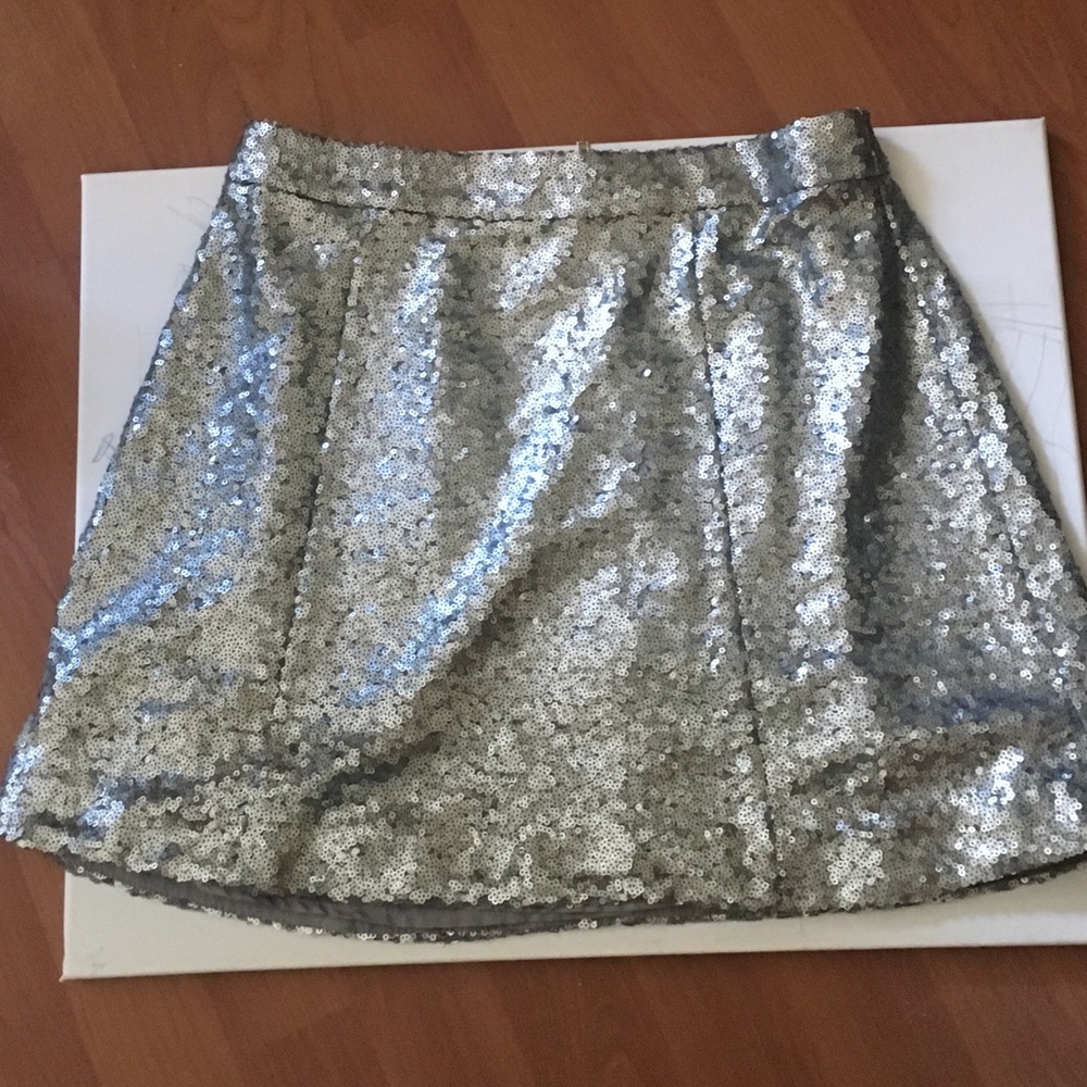 Decree Silver Sequin Mini